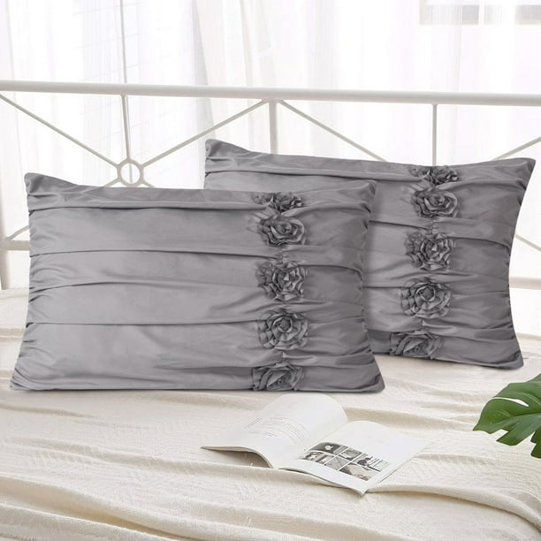 Gray Linen Throw Grey Solid Color Victorian Cotton Gray Linen Throw Grey Solid Color Victorian Cotton